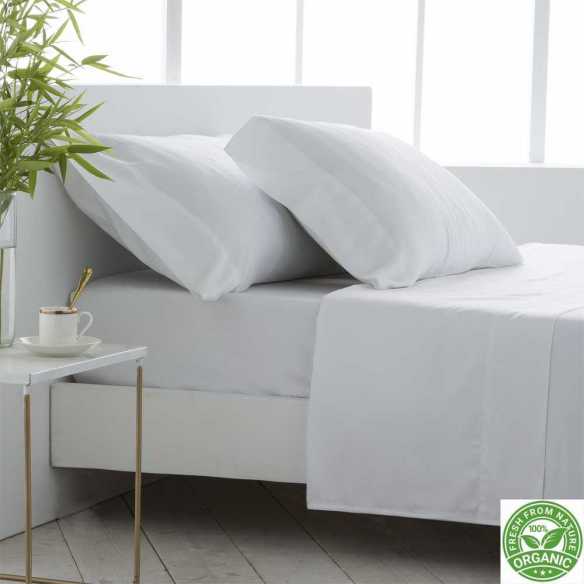 juego de sabanas bambu blanco