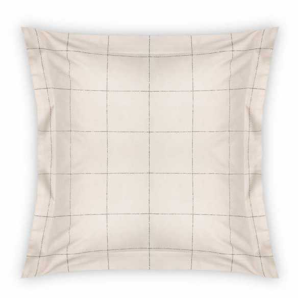 funda de cojin algodon organico blanco