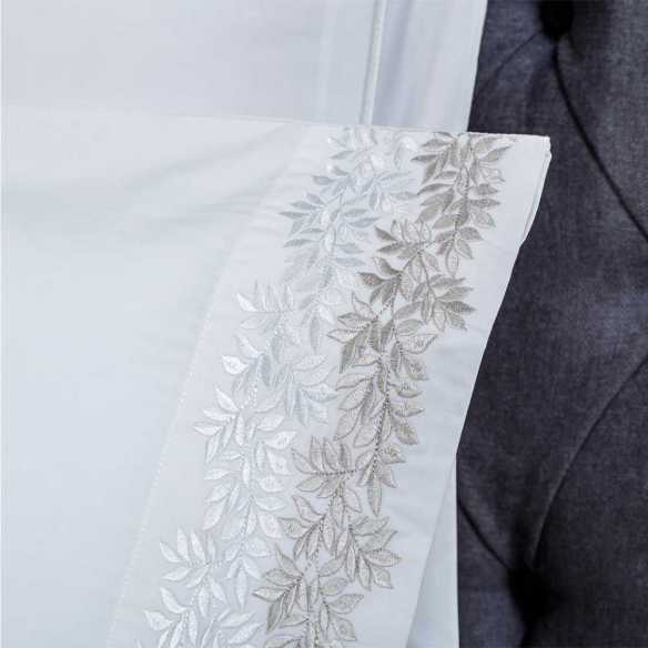 SABANA BLANCA BORDADA