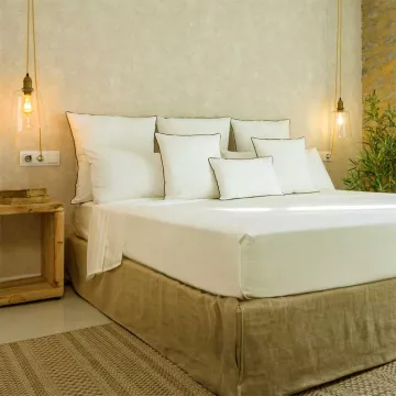 sabana algodon organico beige 2