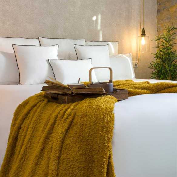 funda nordica blanco algodon organico