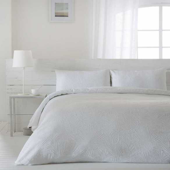 funda de edredon pique blanco