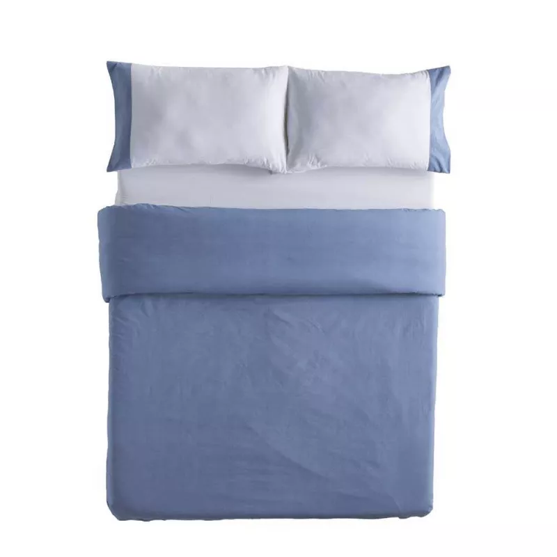 vista funda edredón azul
