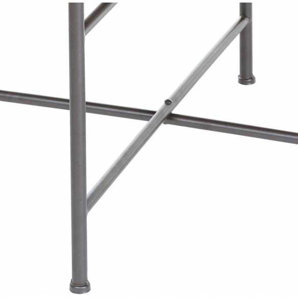 mesa de metal jardín terraza