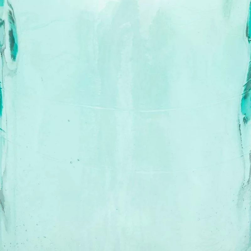 jarrón cristal alto transparente