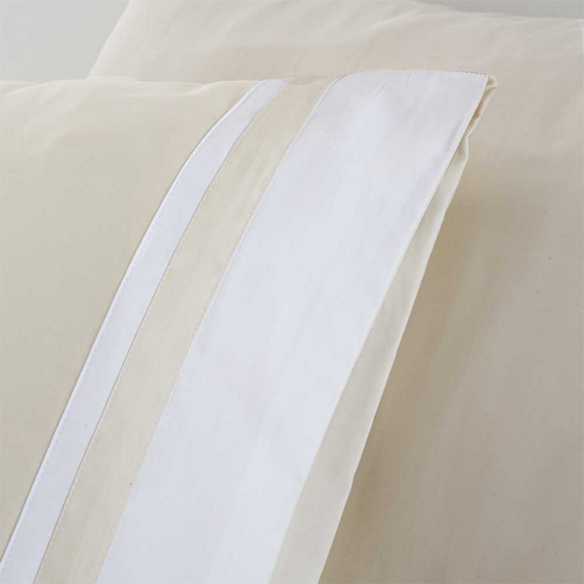 funda nórdica beige de 400 hilos