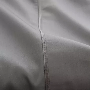 juego de sábanas satén algodón egipcio 300 hilos gris 2