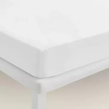protector de colchón impermeable ajustable blanco 2
