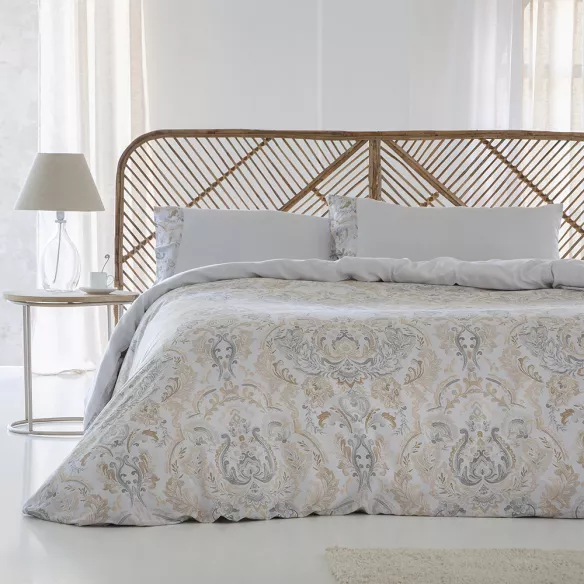 funda edredón nórdico multicolor satén algodón egipcio 200 hilos