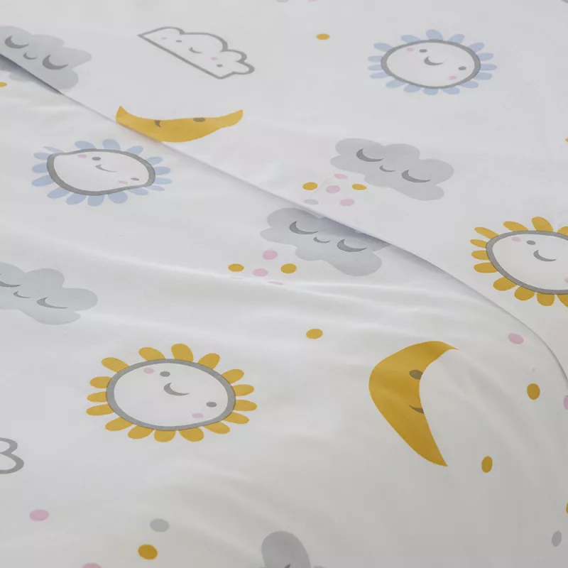 sábanas para cama infantil algodón poliéster multicolor