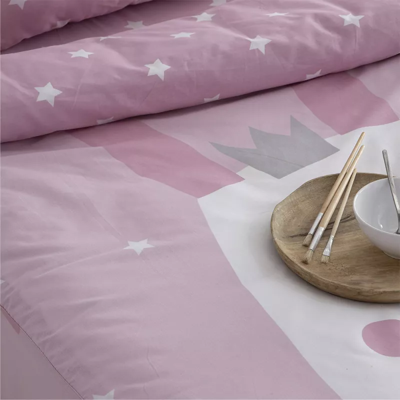 saco nórdico con relleno nórdico infantil rosa cierre con cremallera disponible sin relleno