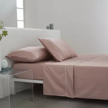 juego de sábanas algodón egipcio 300 hilos nudé