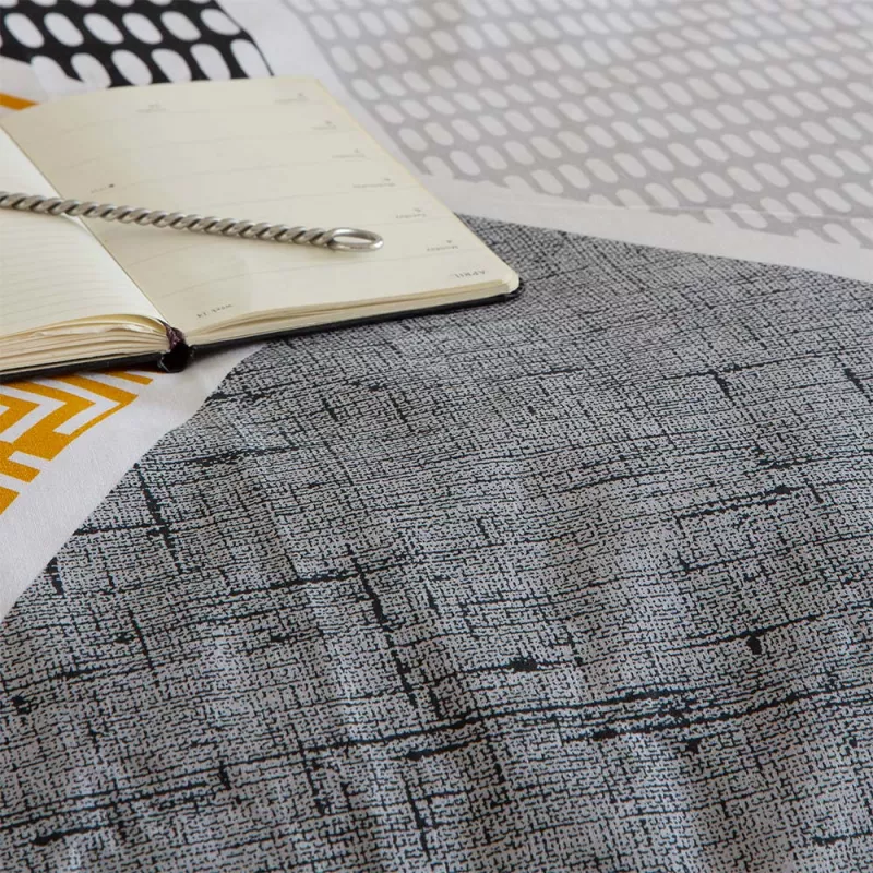 funda de relleno nórdico gris