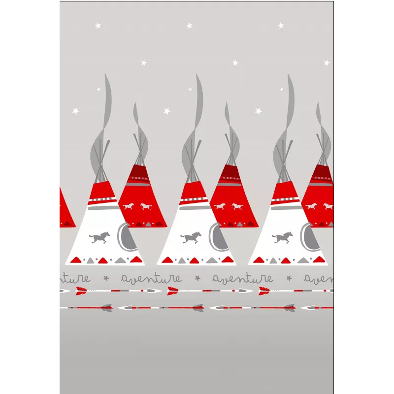 sabana infantil juvenil gris