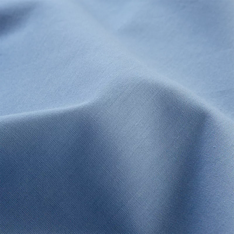 funda edredón relleno nórdico cierre botones azul liso 200 hilos