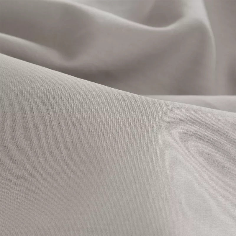 juego sábanas suave y duradero liso gris percal algodón 200 hilos