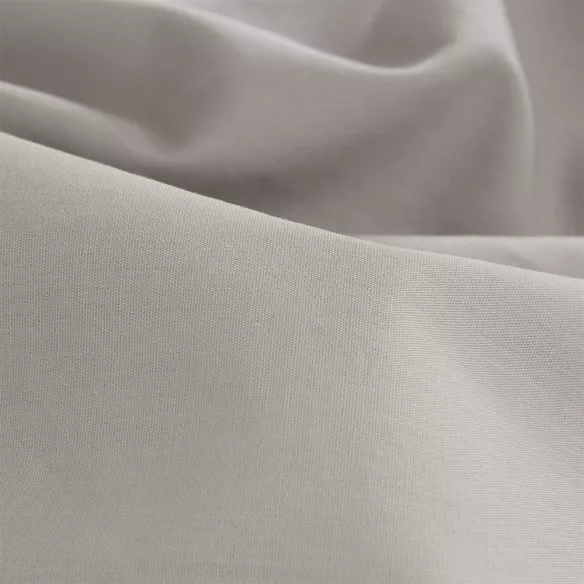 juego sábanas suave y duradero liso gris percal algodón 200 hilos