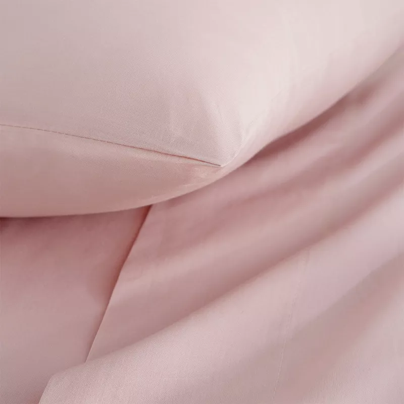 juego de sábanas completo con bajera ajustable nude liso algodón 200 hilos