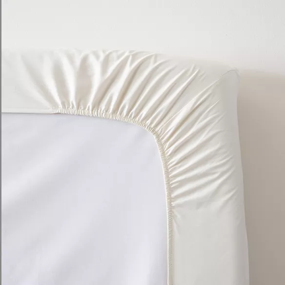 sábana bajera pantalón beige camas dobles articuladas algodón