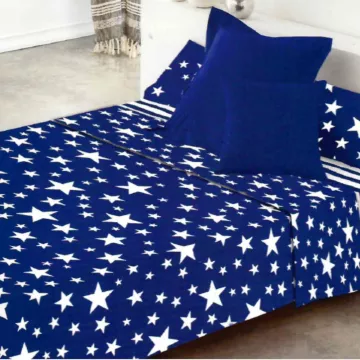 juego de sabanas givette azul estrellas 2