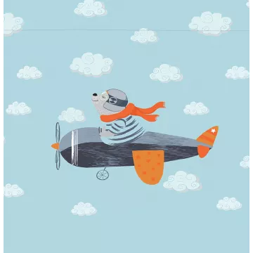 funda nordica infantil aviador azul 2