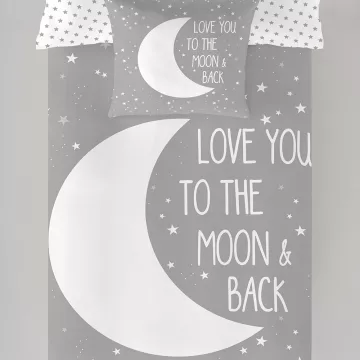 funda nordica infantil juvenil gris 2